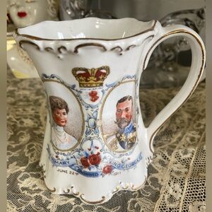 British Coronation Mug Ming George IV vintage